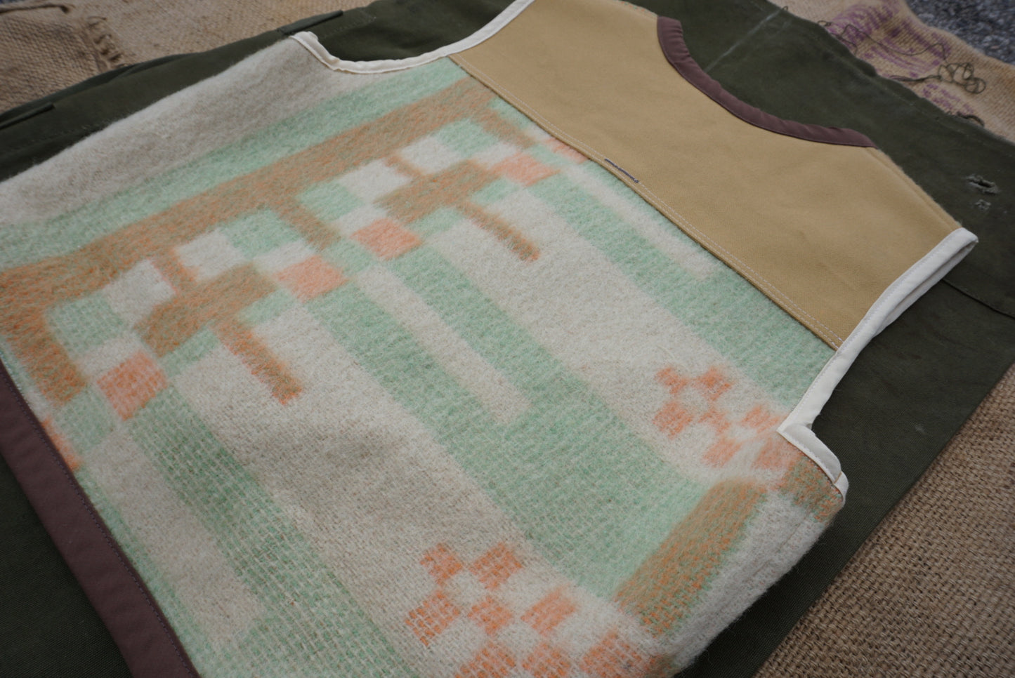 Pastel Wool Vest