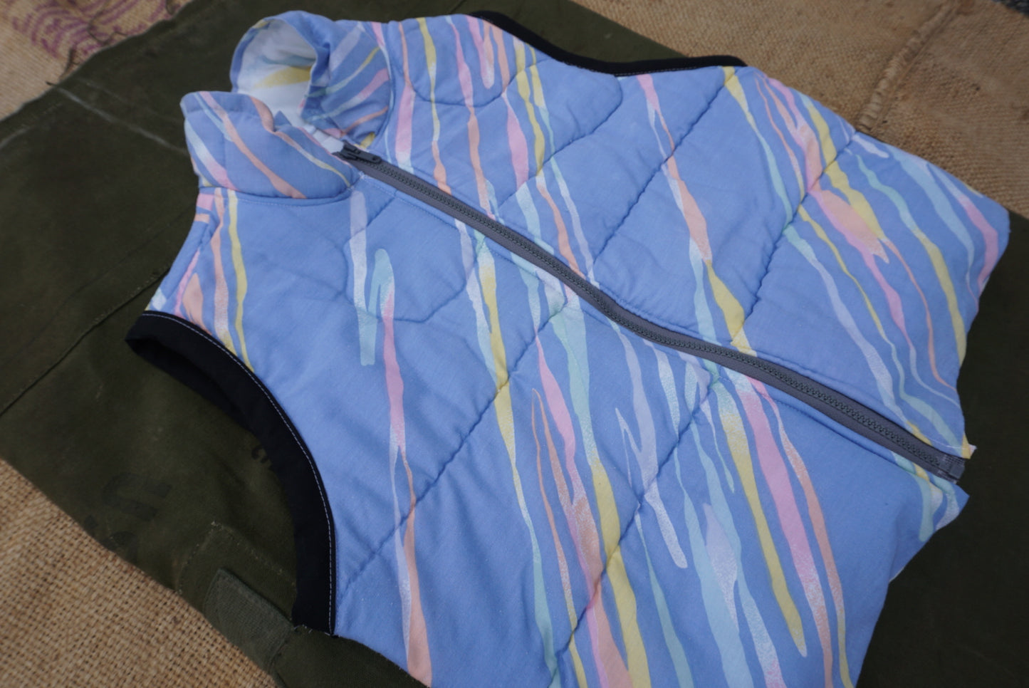 Retro Icebreaker Puffer Vest