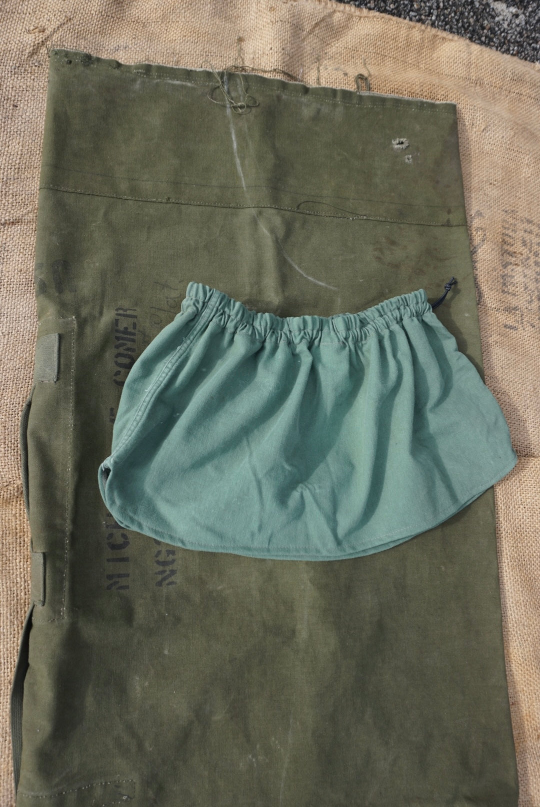 Barrack Bag Mini Skirt