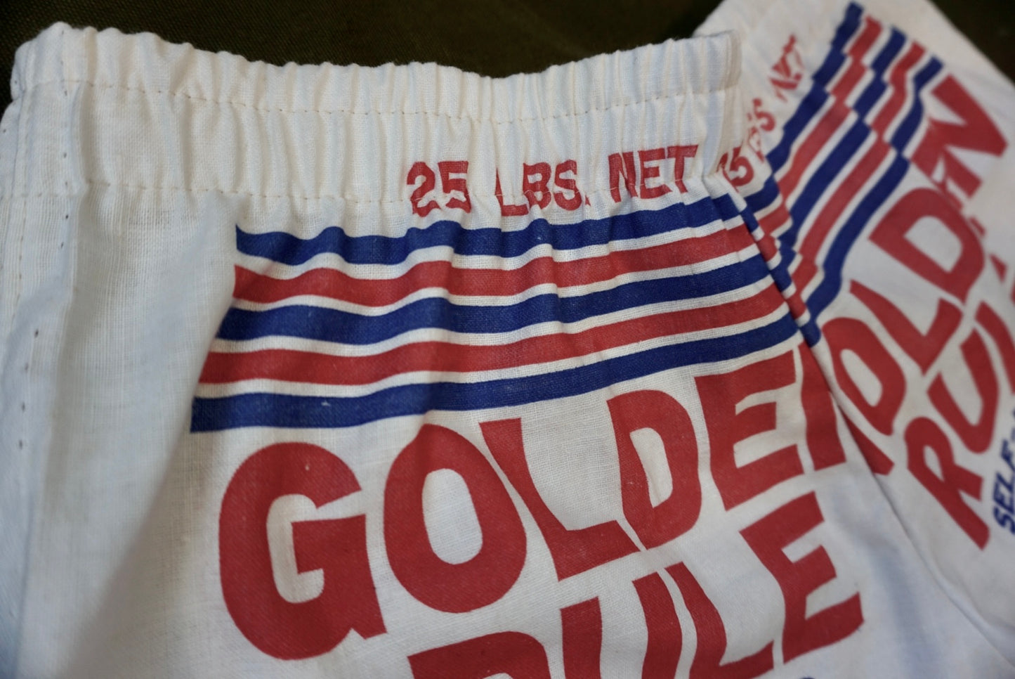 Golden Rule Flour Sack Shorts
