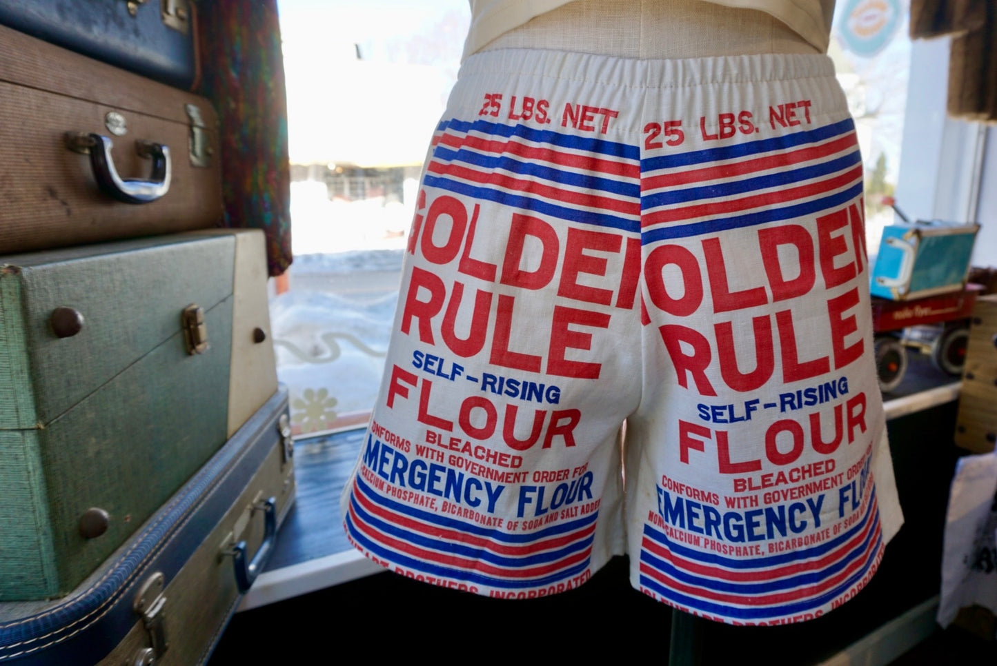 Golden Rule Flour Sack Shorts