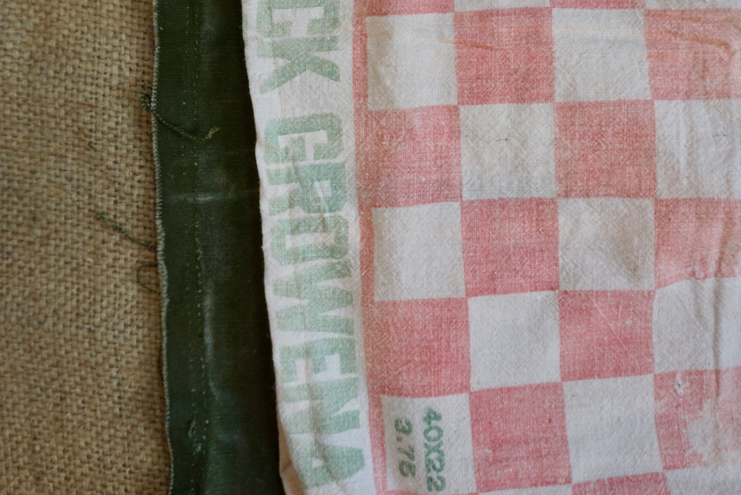 Purina Chick Feed Sack Reworked Skirt