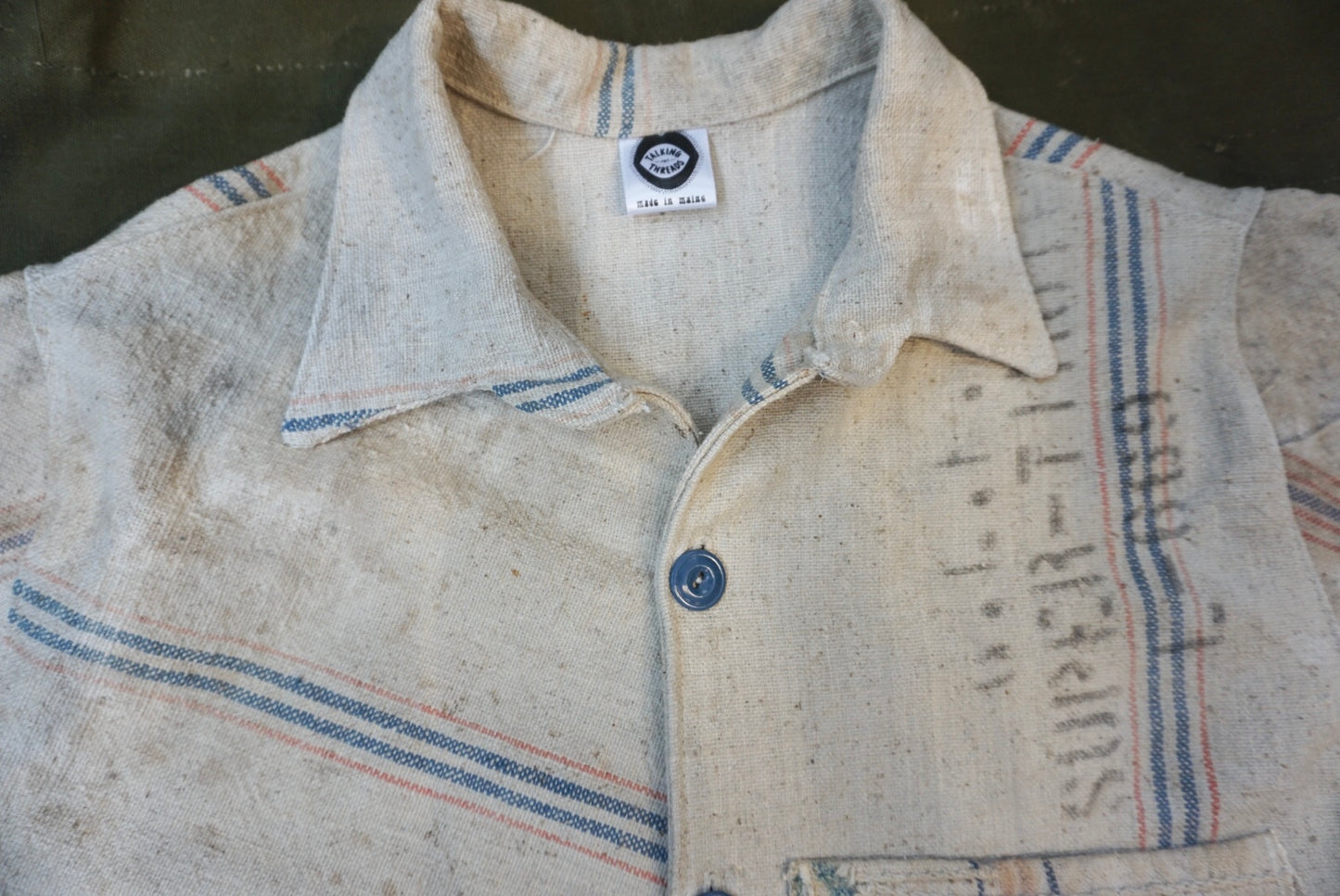 Cincinnati Seamless Pinstripe Upcycled Jacket