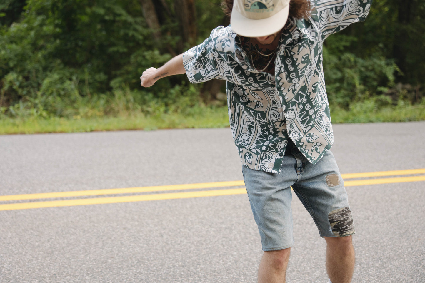 Funky Button-Up