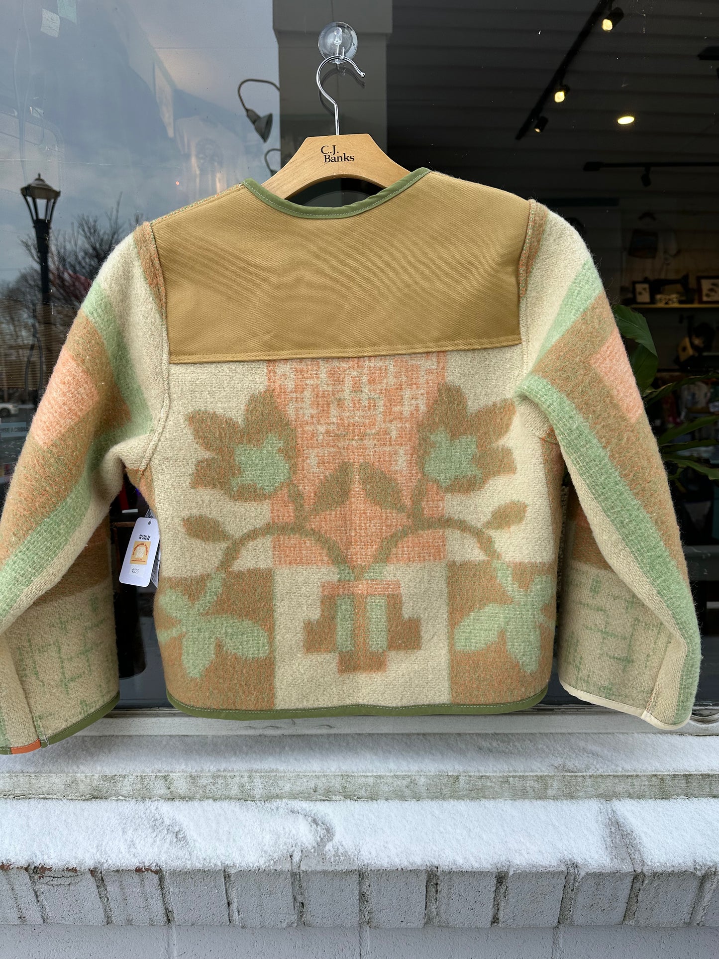 Pastel Wool Utility Jacket