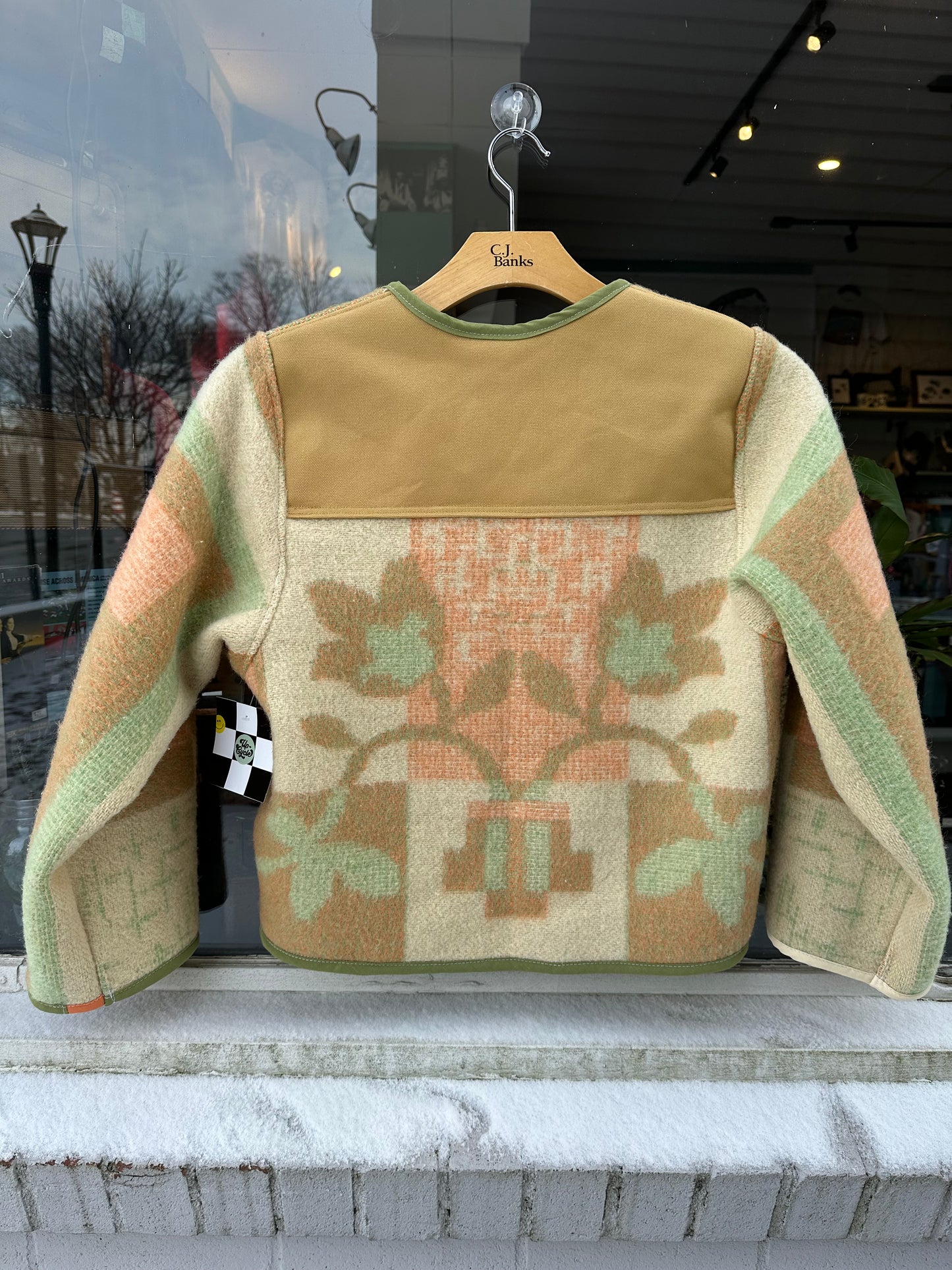 Pastel Wool Utility Jacket