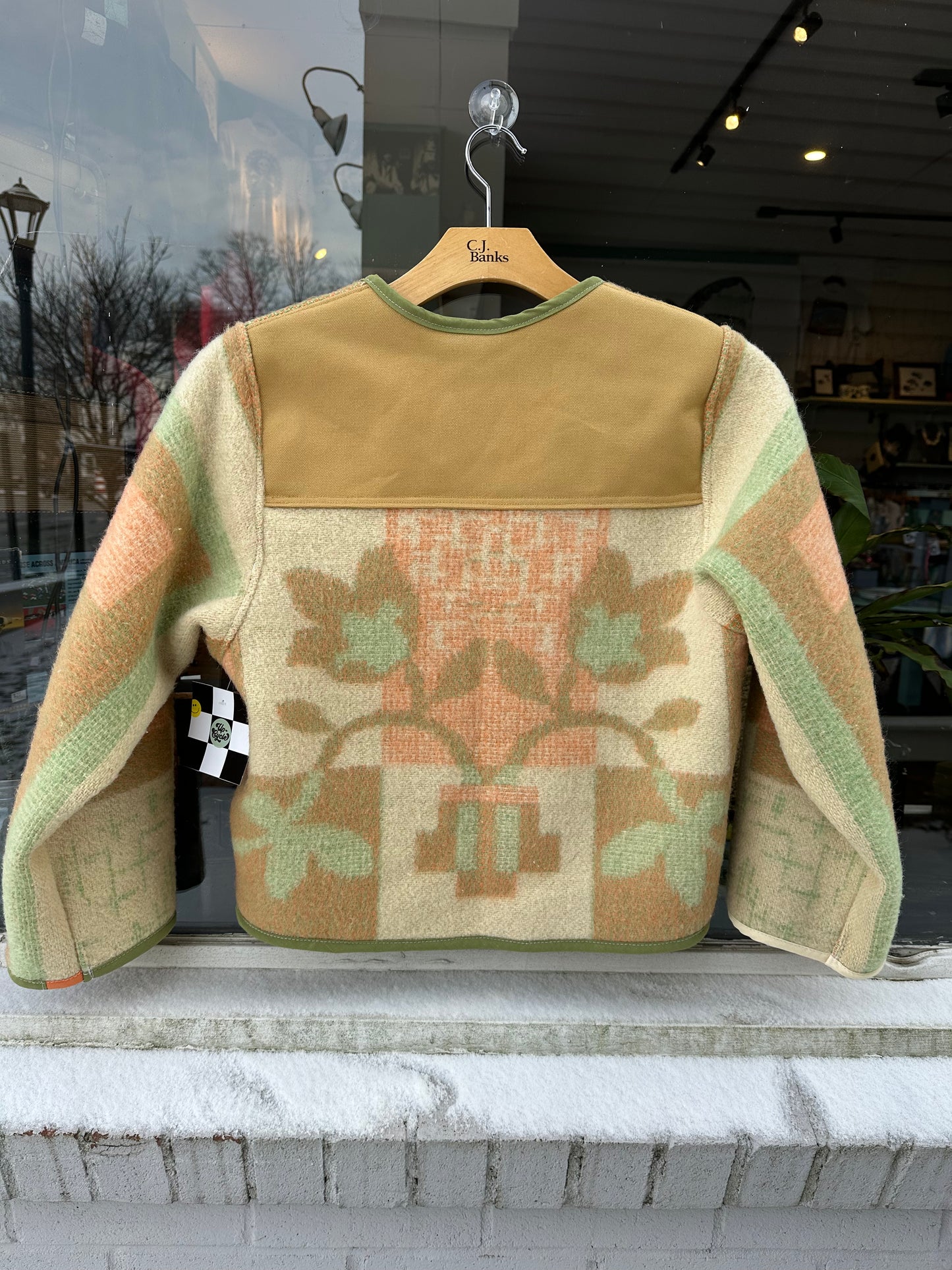 Pastel Wool Utility Jacket