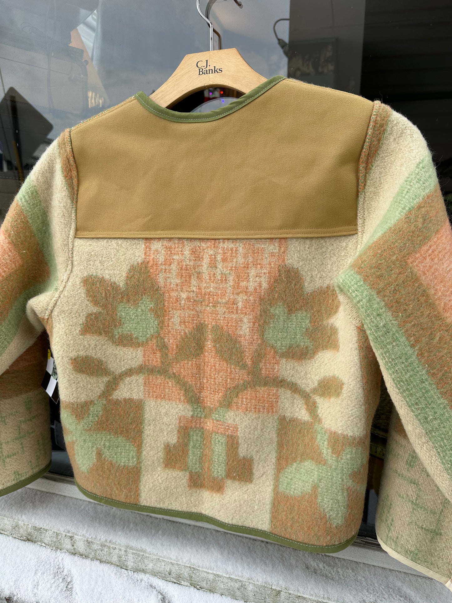 Pastel Wool Utility Jacket