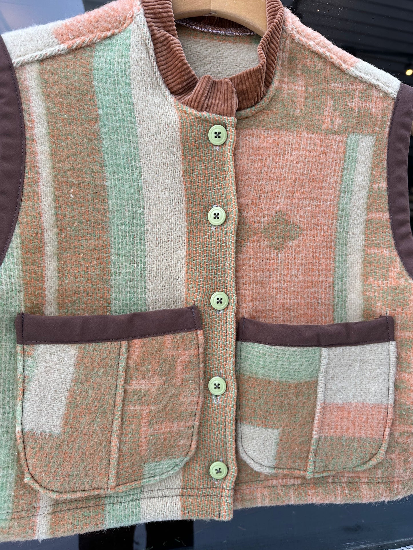 Pastel Wool Vest