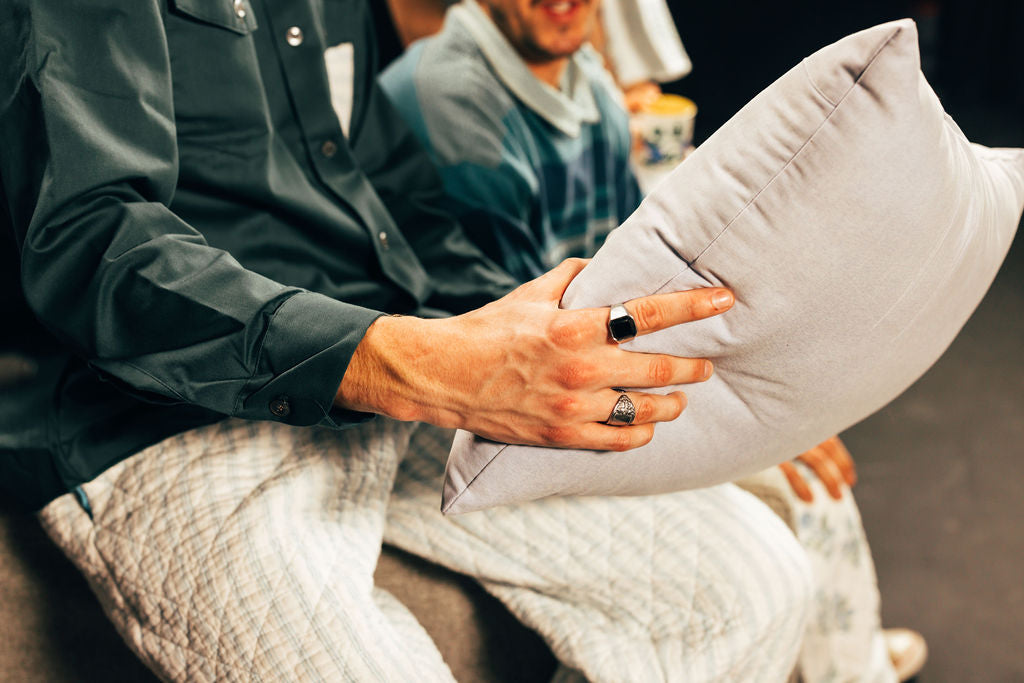 Pinstripe Quilt Pant