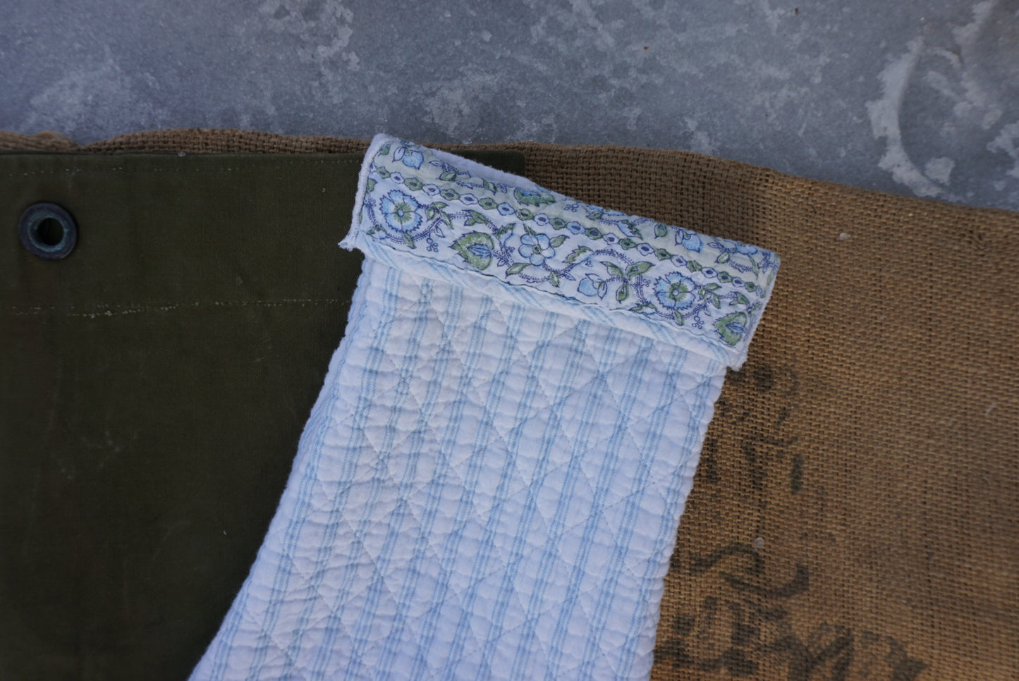 Pinstripe Quilt Pant