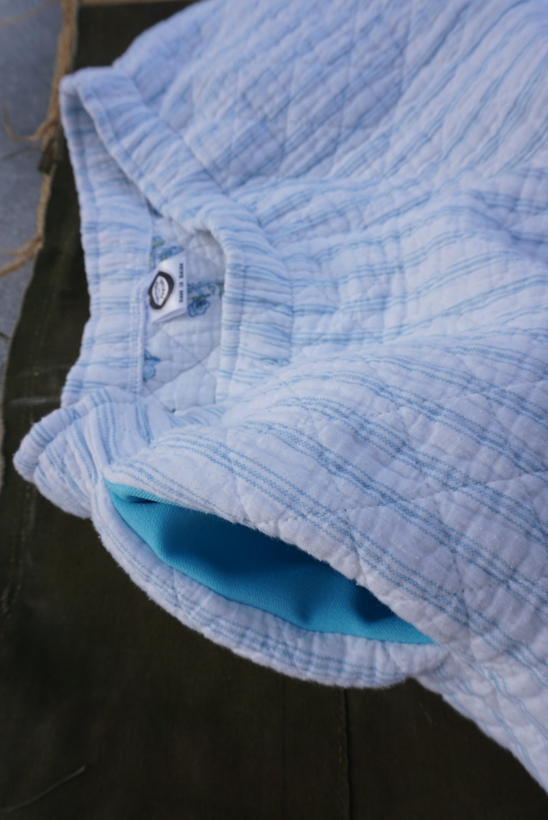 Pinstripe Quilt Pant