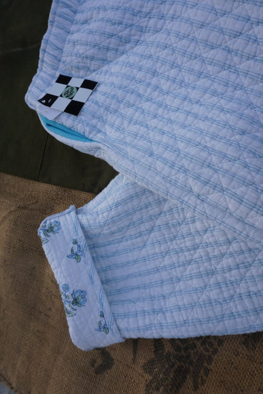 Pinstripe Quilt Pant
