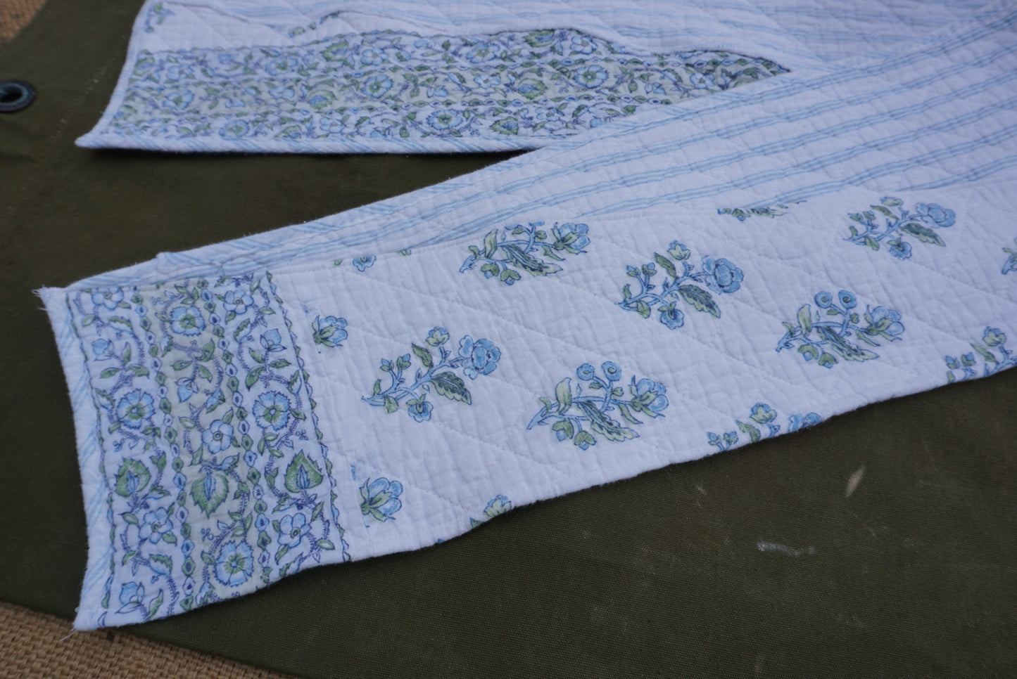 Floral Quilt Scarf