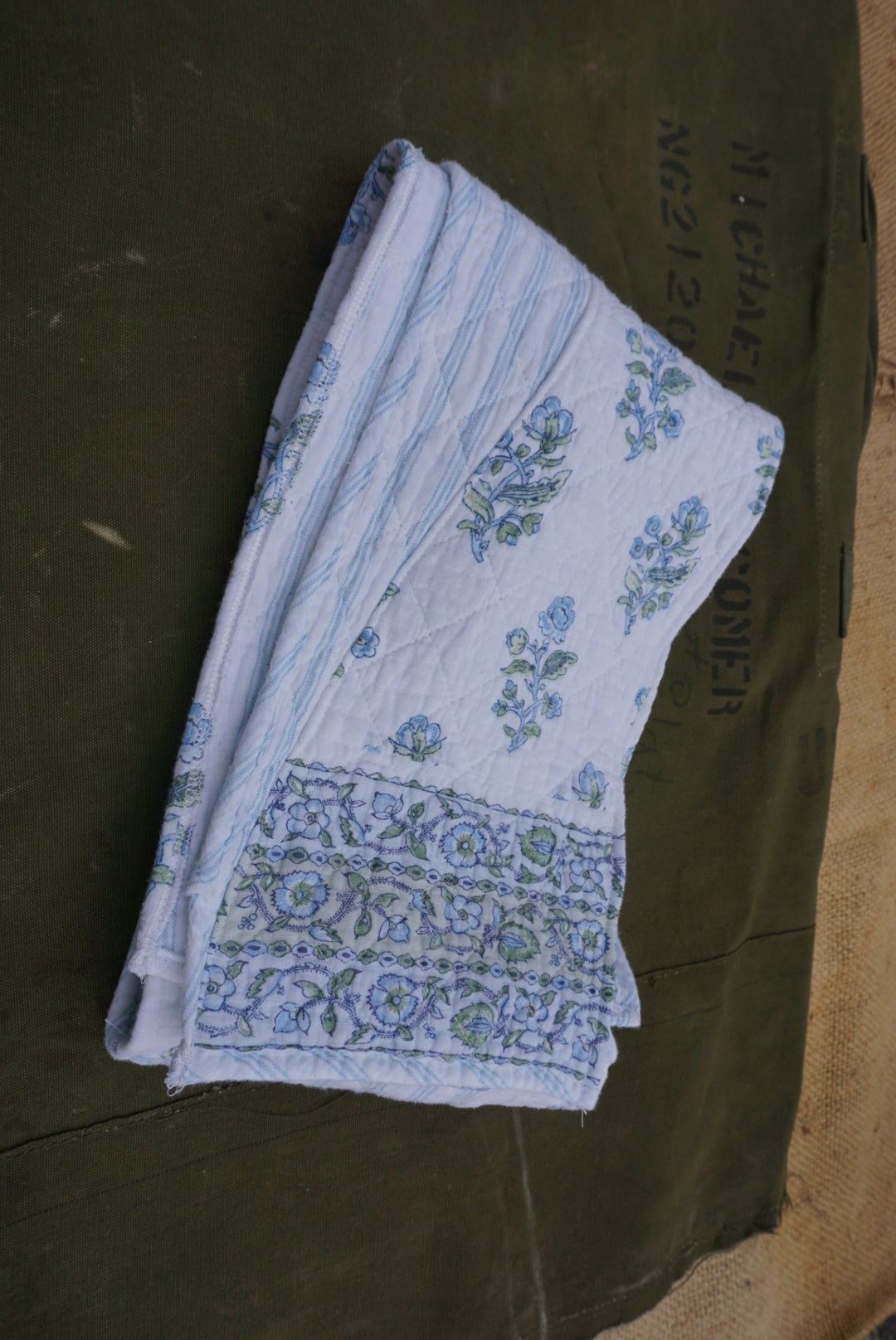 Floral Quilt Scarf