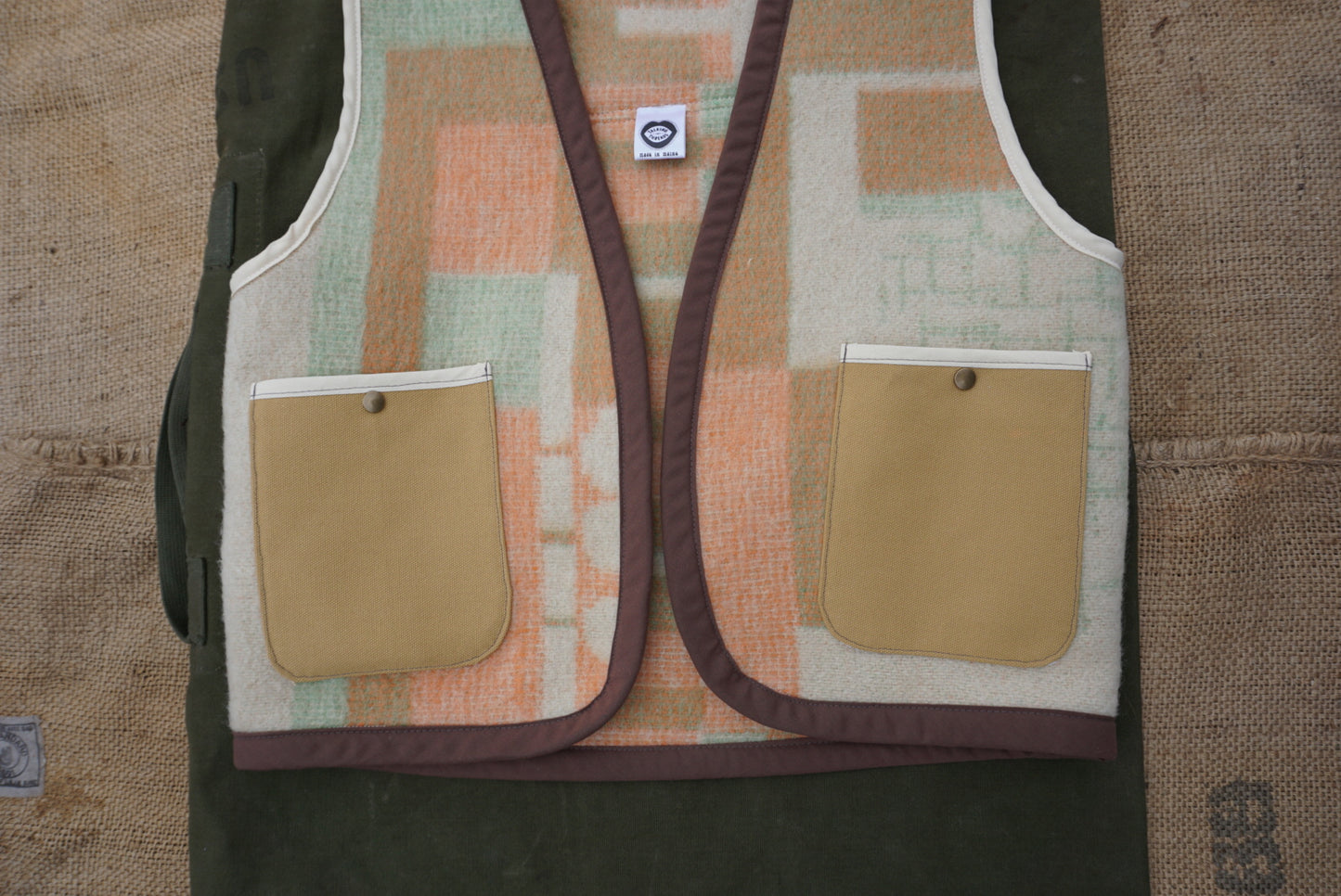 Pastel Wool Vest