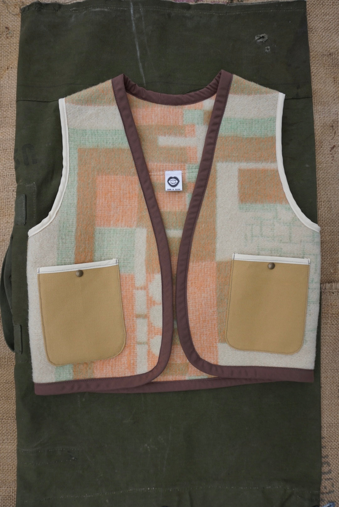 Pastel Wool Vest