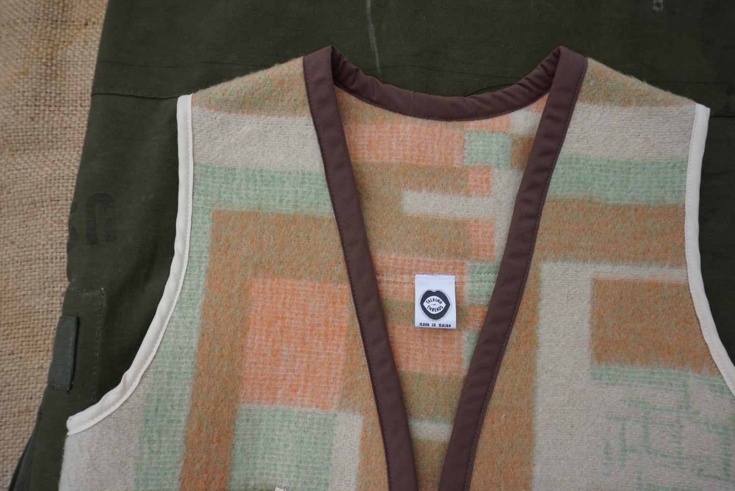 Pastel Wool Vest