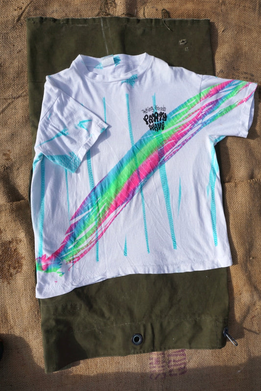 Party Wave Slash-Dyed Short Sleeve