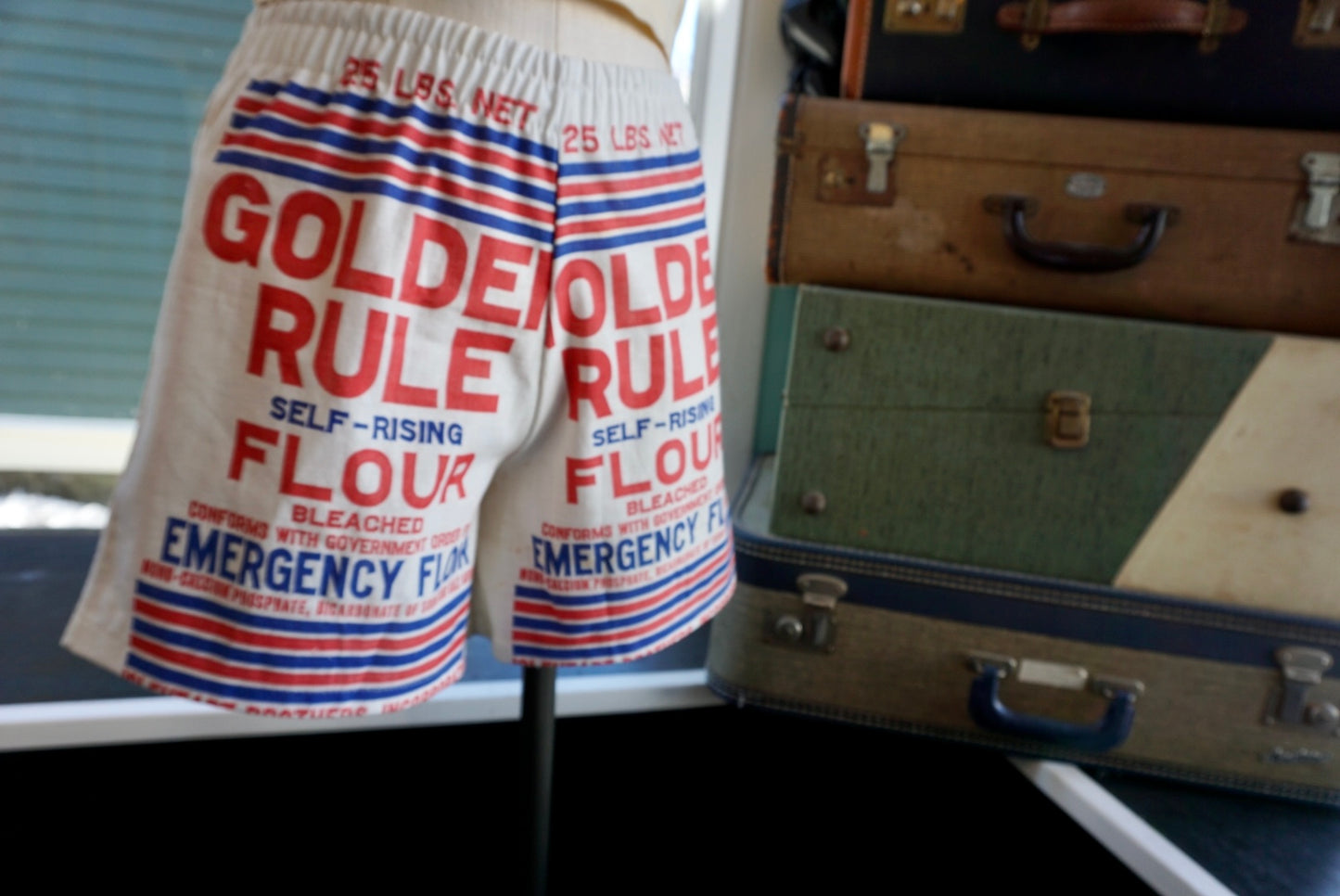 Golden Rule Flour Sack Shorts