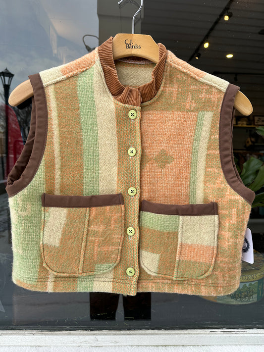 Pastel Wool Vest