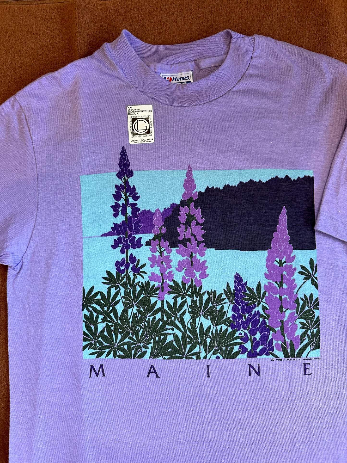 Maine Wildflower Graphic Tee
