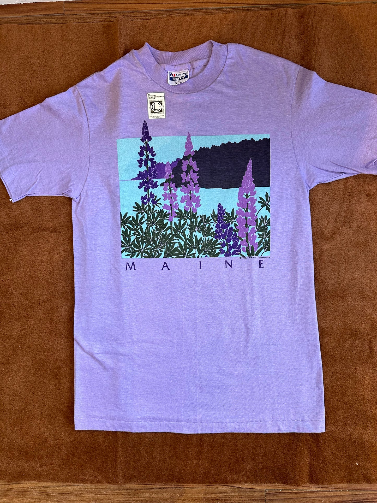 Maine Wildflower Graphic Tee